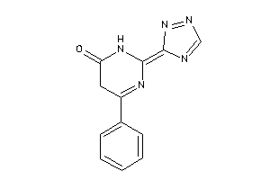 Image of 6-phenyl-2-(1,2,4-triazol-3-ylidene)-5H-pyrimidin-4-one
