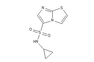 N-cyclopropylimidazo[2,1-b]thiazole-5-sulfonamide
