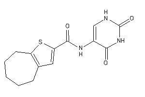 N-(2,4-diketo-1H-pyrimidin-5-yl)-5,6,7,8-tetrahydro-4H-cyclohepta[b]thiophene-2-carboxamide