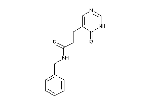 N-benzyl-3-(6-keto-1H-pyrimidin-5-yl)propionamide