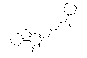 2-[[(3-keto-3-piperidino-propyl)thio]methyl]-5,6,7,8-tetrahydro-3H-benzothiopheno[2,3-d]pyrimidin-4-one