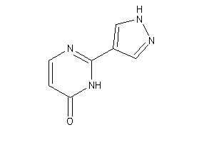 2-(1H-pyrazol-4-yl)-1H-pyrimidin-6-one