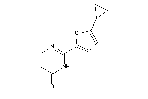 2-(5-cyclopropyl-2-furyl)-1H-pyrimidin-6-one