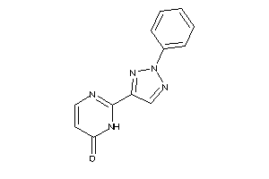 2-(2-phenyltriazol-4-yl)-1H-pyrimidin-6-one