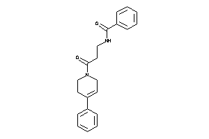 N-[3-keto-3-(4-phenyl-3,6-dihydro-2H-pyridin-1-yl)propyl]benzamide