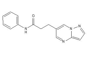 N-phenyl-3-pyrazolo[1,5-a]pyrimidin-6-yl-propionamide