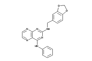 (4-anilinopteridin-2-yl)-piperonyl-amine