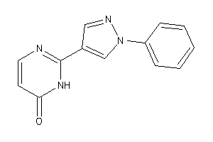 2-(1-phenylpyrazol-4-yl)-1H-pyrimidin-6-one