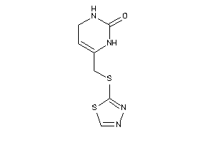 Image of 6-[(1,3,4-thiadiazol-2-ylthio)methyl]-3,4-dihydro-1H-pyrimidin-2-one
