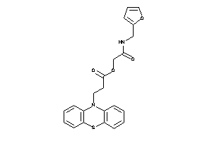 Image of 3-phenothiazin-10-ylpropionic Acid [2-(2-furfurylamino)-2-keto-ethyl] Ester