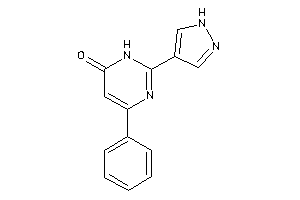 4-phenyl-2-(1H-pyrazol-4-yl)-1H-pyrimidin-6-one