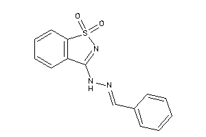 Image of (benzalamino)-(1,1-diketo-1,2-benzothiazol-3-yl)amine