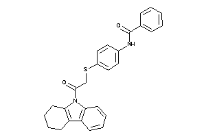 N-[4-[[2-keto-2-(1,2,3,4-tetrahydrocarbazol-9-yl)ethyl]thio]phenyl]benzamide