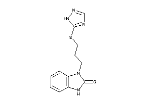 3-[3-(1H-1,2,4-triazol-5-ylthio)propyl]-1H-benzimidazol-2-one