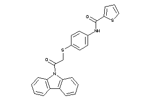 N-[4-[(2-carbazol-9-yl-2-keto-ethyl)thio]phenyl]thiophene-2-carboxamide