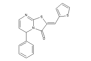 Image of 5-phenyl-2-(2-thenylidene)-5H-thiazolo[3,2-a]pyrimidin-3-one