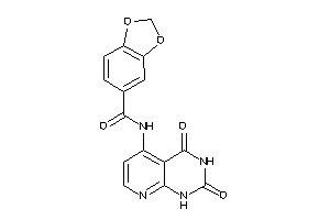 N-(2,4-diketo-1H-pyrido[2,3-d]pyrimidin-5-yl)-piperonylamide