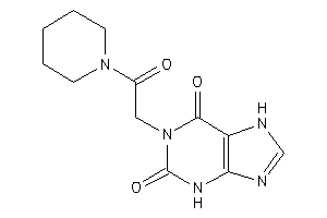 1-(2-keto-2-piperidino-ethyl)-7H-xanthine