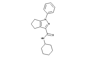 N-cyclohexyl-1-phenyl-5,6-dihydro-4H-cyclopenta[c]pyrazole-3-carboxamide