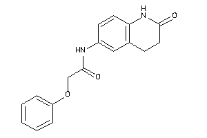 Image of N-(2-keto-3,4-dihydro-1H-quinolin-6-yl)-2-phenoxy-acetamide