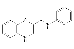 3,4-dihydro-2H-1,4-benzoxazin-2-ylmethyl(phenyl)amine
