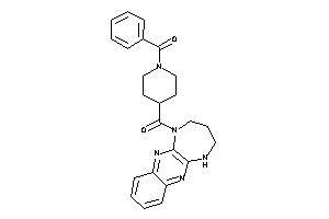 (1-benzoyl-4-piperidyl)-(2,3,4,5-tetrahydro-[1,4]diazepino[2,3-b]quinoxalin-1-yl)methanone