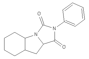 2-phenyl-3a,4,4a,5,6,7,8,8a-octahydroimidazo[1,5-a]indole-1,3-quinone