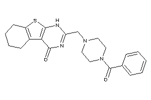 Image of 2-[(4-benzoylpiperazino)methyl]-5,6,7,8-tetrahydro-1H-benzothiopheno[2,3-d]pyrimidin-4-one