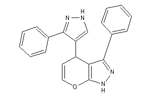 3-phenyl-4-(3-phenyl-1H-pyrazol-4-yl)-1,4-dihydropyrano[2,3-c]pyrazole
