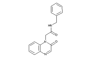 N-benzyl-2-(2-ketoquinoxalin-1-yl)acetamide