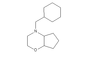 4-(cyclohexylmethyl)-3,4a,5,6,7,7a-hexahydro-2H-cyclopenta[b][1,4]oxazine