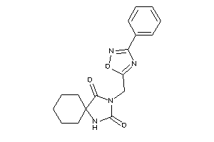 3-[(3-phenyl-1,2,4-oxadiazol-5-yl)methyl]-1,3-diazaspiro[4.5]decane-2,4-quinone