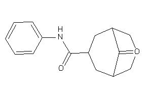 Image of 9-keto-N-phenyl-bicyclo[3.3.1]nonane-7-carboxamide