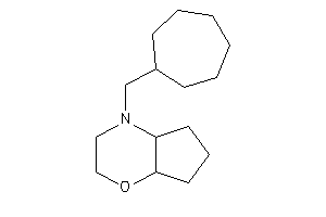 4-(cycloheptylmethyl)-3,4a,5,6,7,7a-hexahydro-2H-cyclopenta[b][1,4]oxazine