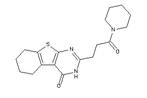 2-(3-keto-3-piperidino-propyl)-5,6,7,8-tetrahydro-3H-benzothiopheno[2,3-d]pyrimidin-4-one