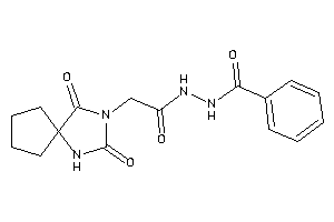 N'-[2-(2,4-diketo-1,3-diazaspiro[4.4]nonan-3-yl)acetyl]benzohydrazide