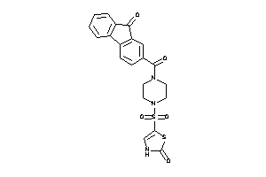 Image of 5-[4-(9-ketofluorene-2-carbonyl)piperazino]sulfonyl-4-thiazolin-2-one