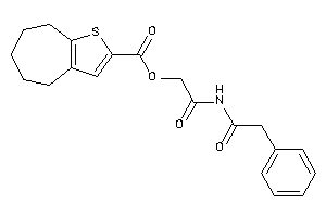 5,6,7,8-tetrahydro-4H-cyclohepta[b]thiophene-2-carboxylic Acid [2-keto-2-[(2-phenylacetyl)amino]ethyl] Ester