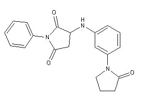 3-[3-(2-ketopyrrolidino)anilino]-1-phenyl-pyrrolidine-2,5-quinone