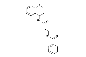 N-[3-keto-3-(thiochroman-4-ylamino)propyl]benzamide