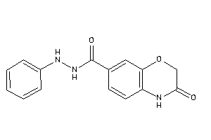 3-keto-N'-phenyl-4H-1,4-benzoxazine-7-carbohydrazide