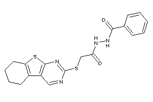 N'-[2-(5,6,7,8-tetrahydrobenzothiopheno[2,3-d]pyrimidin-2-ylthio)acetyl]benzohydrazide