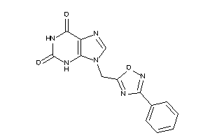 9-[(3-phenyl-1,2,4-oxadiazol-5-yl)methyl]xanthine