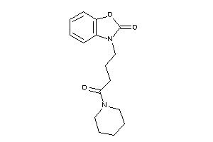 3-(4-keto-4-piperidino-butyl)-1,3-benzoxazol-2-one