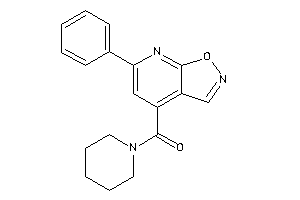 (6-phenylisoxazolo[5,4-b]pyridin-4-yl)-piperidino-methanone