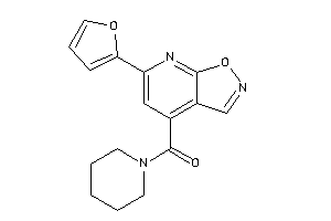 Image of [6-(2-furyl)isoxazolo[5,4-b]pyridin-4-yl]-piperidino-methanone