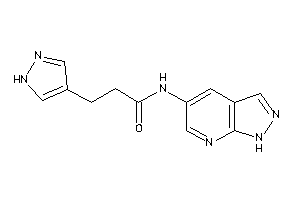 Image of N-(1H-pyrazolo[3,4-b]pyridin-5-yl)-3-(1H-pyrazol-4-yl)propionamide