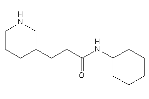 N-cyclohexyl-3-(3-piperidyl)propionamide