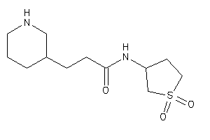 N-(1,1-diketothiolan-3-yl)-3-(3-piperidyl)propionamide