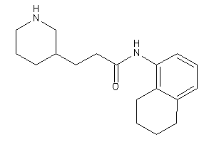3-(3-piperidyl)-N-tetralin-5-yl-propionamide